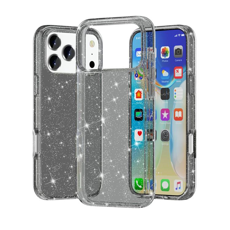 Stoßfeste Terminator Glitzer Puder Handyhülle, Für iPhone 17 Pro Max, Für iPhone 17 Pro, Für iPhone 17, Für iPhone Air