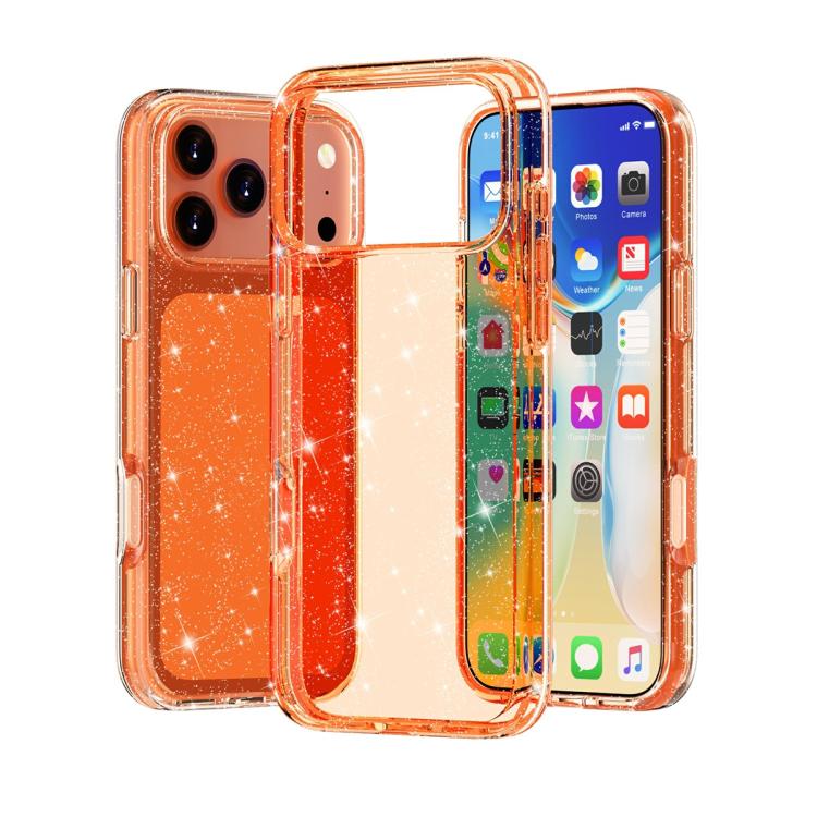 Stoßfeste Terminator Glitzer Puder Handyhülle, Für iPhone 17 Pro Max, Für iPhone 17 Pro, Für iPhone 17, Für iPhone Air