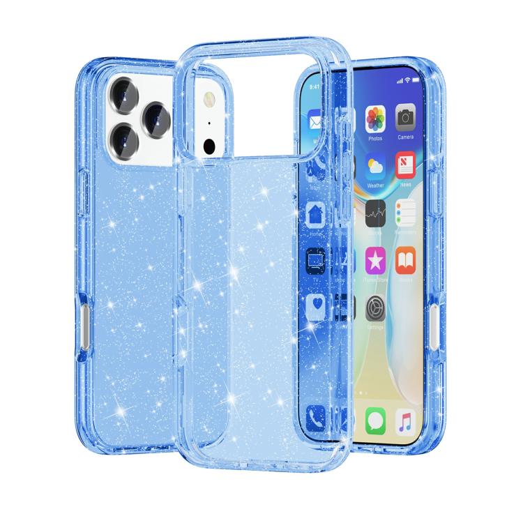 Stoßfeste Terminator Glitzer Puder Handyhülle, Für iPhone 17 Pro Max, Für iPhone 17 Pro, Für iPhone 17, Für iPhone Air