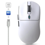 HXSJ T68 3 Modi Kabelgebundene 2,4 G BT5.1 Kabellose Leichte Gaming-Maus, T68