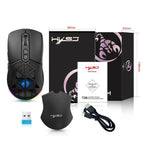 HXSJ T26 Dual-Mode 2.4G BT5.1 Wiederaufladbare Kabellose Maus, T26