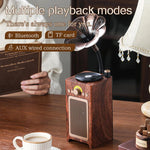 H3 Morning Glory Retro Kabelloser Bluetooth-Lautsprecher, H3