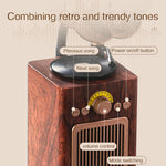H3 Morning Glory Retro Kabelloser Bluetooth-Lautsprecher, H3