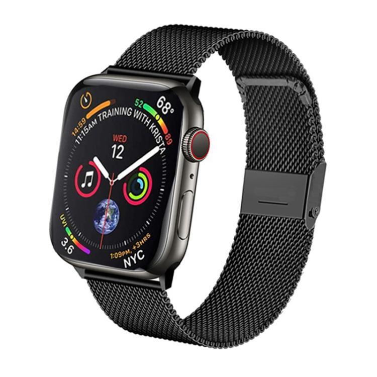 xDfind Milanaise-Armband aus Metall, passend für Apple Watch 42 / 44 / 45 / 46 / 49 mm, Apple Watch 38 / 40 / 41 / S10 42 mm