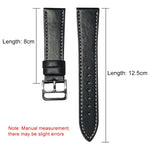 xDfind Silver Buckle Leather Quick Release Watch Band, For Garmin Fenix 7 / 7X / 6X 26mm, For Garmin Fenix 7 / 7X / 6X 22mm