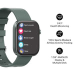 MOMAX SW3S 1,99 Zoll Bildschirm 3 ATM wasserdichte Smart-Sportuhr