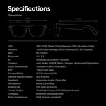 Zeblaze Eyewear KI-Schießbrille mit offenem Ohr und KI-Unterstützung
