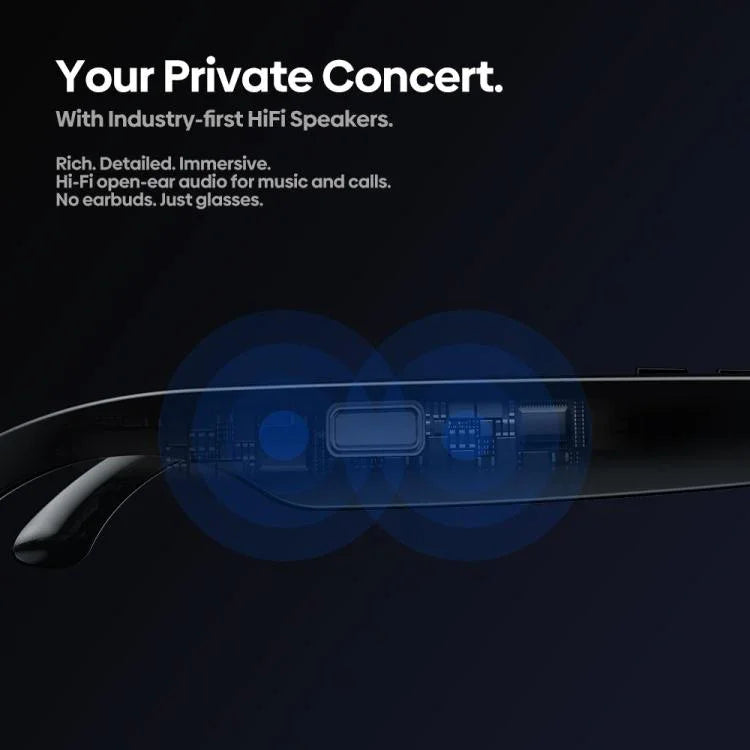 Zeblaze Eyewear KI-Schießbrille mit offenem Ohr und KI-Unterstützung
