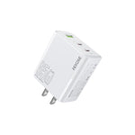 WK WP-U66 Kinkong 65W Dual USB-C / Type-C + USB GaN Schnellladegerät, UK-Stecker, US-Stecker, EU-Stecker