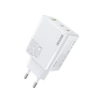 WK WP-U66 Kinkong 65W Dual USB-C / Type-C + USB GaN Schnellladegerät, UK-Stecker, US-Stecker, EU-Stecker