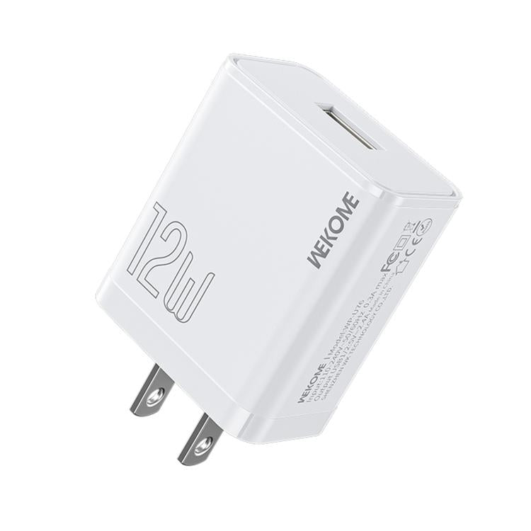 WK WP-U76 Kinkong 12W USB-Ladegerät, UK-Stecker, US-Stecker, EU-Stecker
