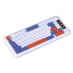 HXSJ L400 Drei-Modus Drahtlose RGB-Beleuchtung Dünnfilm-Tastatur mit 81 Tasten