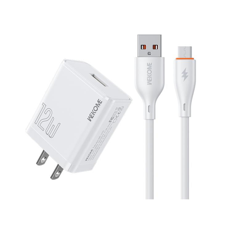 WK WP-U76 Kinkong 12W USB-Ladegerät-Set, UK-Stecker, US-Stecker, EU-Stecker