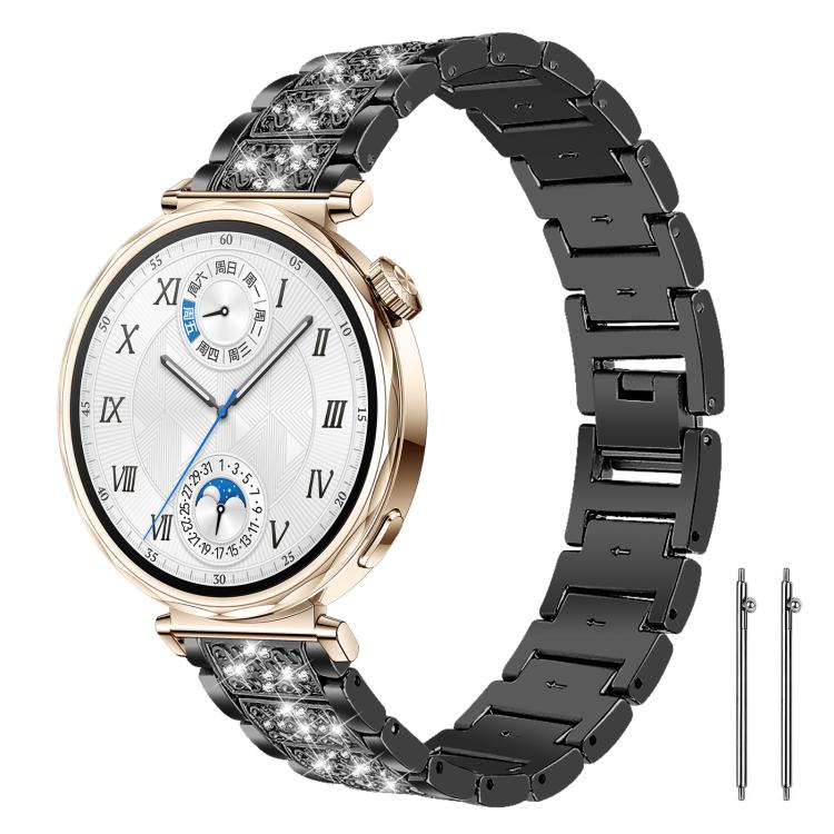 xDfind Diamond Jewelry Steel Watch Band, 22mm For Amazfit GTR 4/3/3 Pro/Bip6/Bip5, 20mm For Amazfit Bip U / Lite / Bip 3 Pro, 20mm For Amazfit GTS4 mini/GTS3/2/2E/GT2 mini, 18mm For Huawei GT5/GT4 41mm / OPPO Watch X2 Mini, 14mm For Garmin Lily 2      ...