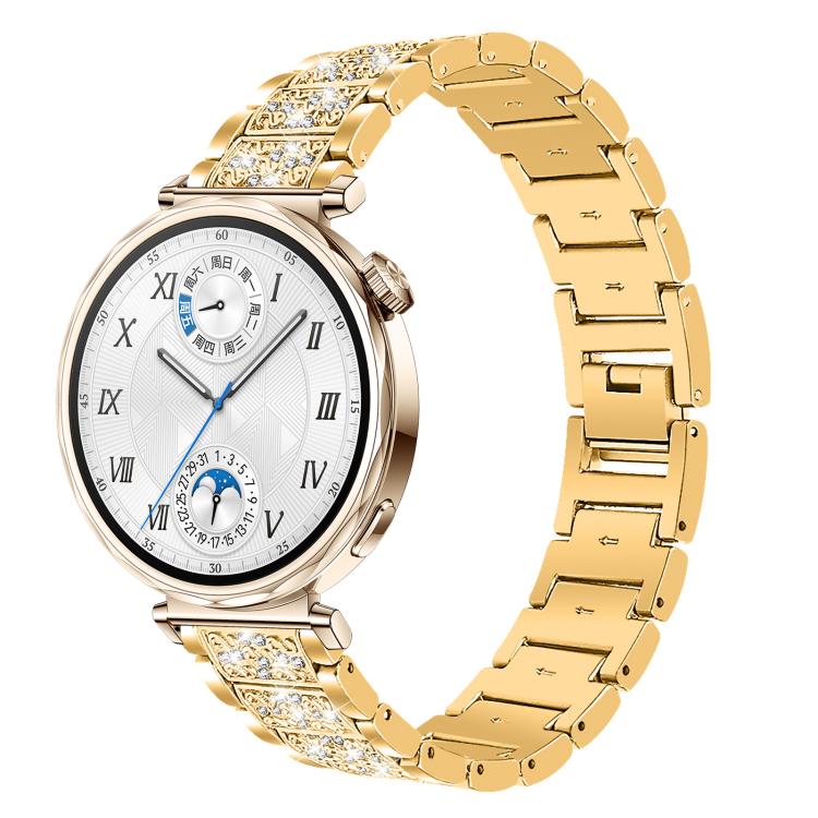 xDfind Diamond Jewelry Steel Watch Band, 22mm For Amazfit GTR 4/3/3 Pro/Bip6/Bip5, 20mm For Amazfit Bip U / Lite / Bip 3 Pro, 20mm For Amazfit GTS4 mini/GTS3/2/2E/GT2 mini, 18mm For Huawei GT5/GT4 41mm / OPPO Watch X2 Mini, 14mm For Garmin Lily 2      ...