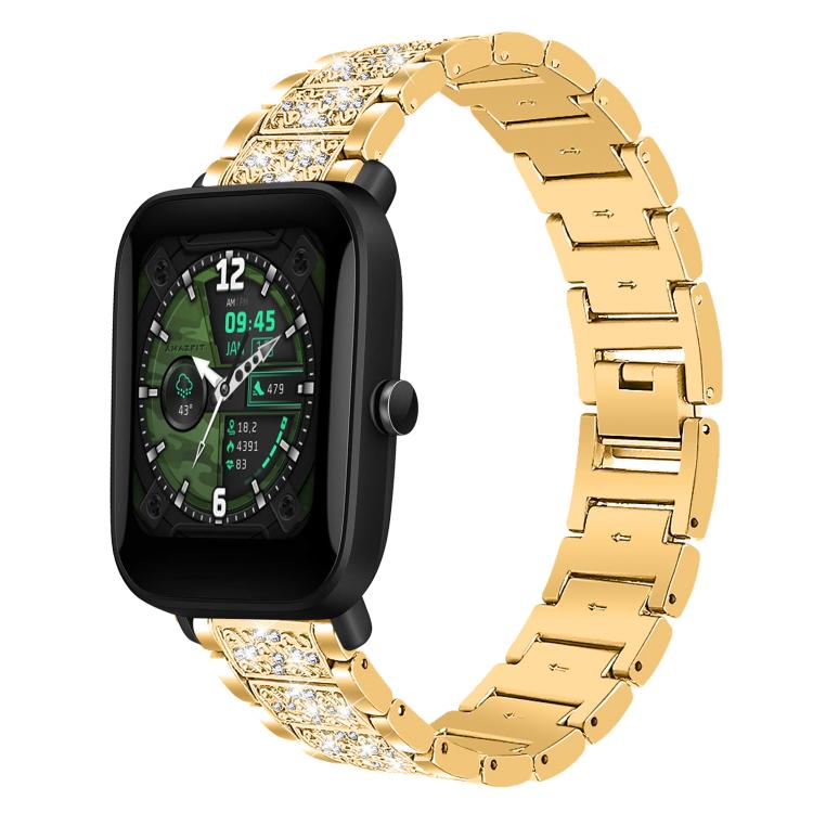 xDfind Diamond Jewelry Steel Watch Band, 22mm For Amazfit GTR 4/3/3 Pro/Bip6/Bip5, 20mm For Amazfit Bip U / Lite / Bip 3 Pro, 20mm For Amazfit GTS4 mini/GTS3/2/2E/GT2 mini, 18mm For Huawei GT5/GT4 41mm / OPPO Watch X2 Mini, 14mm For Garmin Lily 2      ...