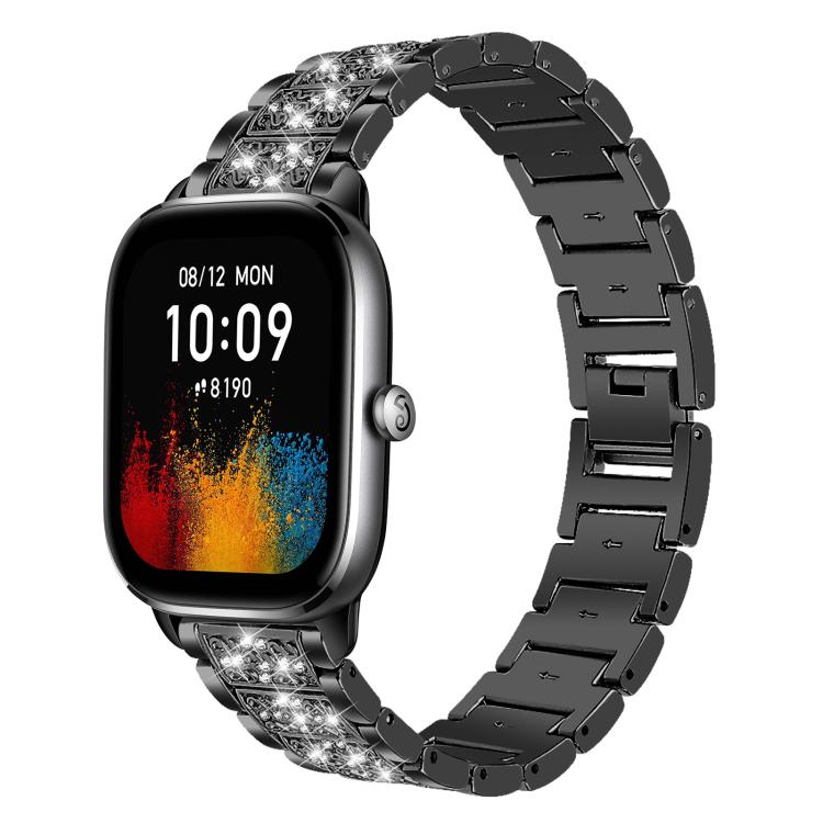 xDfind Diamond Jewelry Steel Watch Band, 22mm For Amazfit GTR 4/3/3 Pro/Bip6/Bip5, 20mm For Amazfit Bip U / Lite / Bip 3 Pro, 20mm For Amazfit GTS4 mini/GTS3/2/2E/GT2 mini, 18mm For Huawei GT5/GT4 41mm / OPPO Watch X2 Mini, 14mm For Garmin Lily 2      ...
