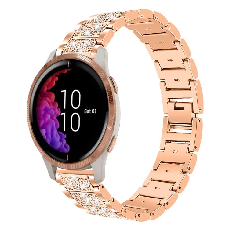 xDfind Diamond Jewelry Steel Watch Band, 20mm For COROS APEX 2 42mm / PACE 2, 20mm For Ticwatch GTH / E3 / E / 2, 22mm For Ticwatch Pro X / Pro3 / Pro / GTX / E2, 20mm For Xiaomi Haylou RS4 Plus LS11, 22mm For Xiaomi Watch S3/2 Pro/S2/S1               ...
