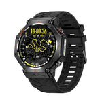 KC91 1,39 Zoll IPS-Bildschirm 3 ATM Outdoor GPS Smartwatch mit Taschenlampe