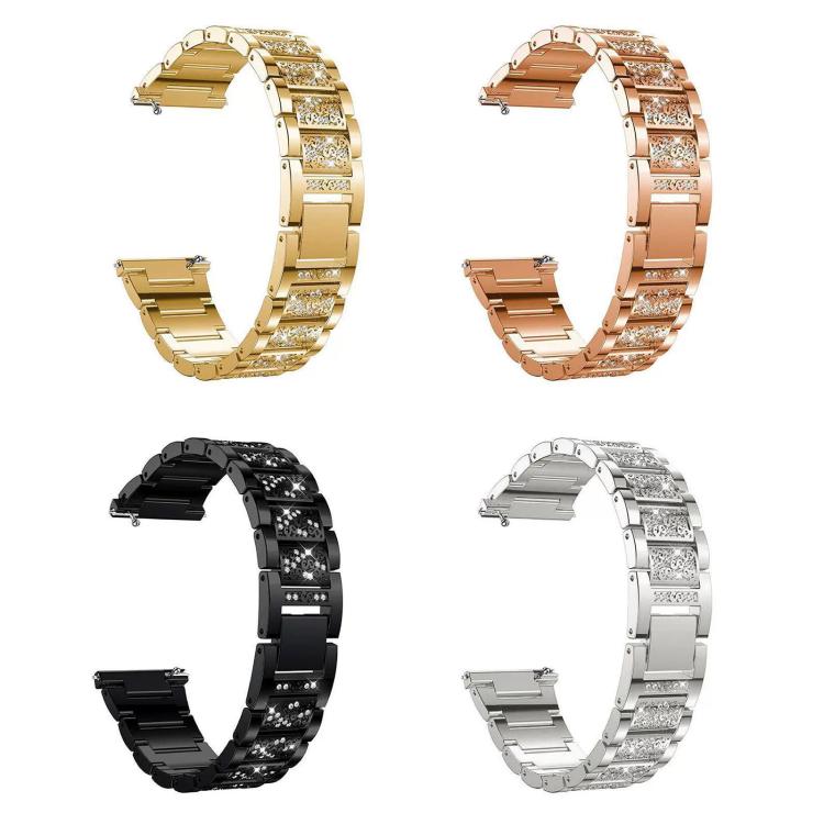 xDfind Diamond Jewelry Stainless Steel Watch Band, For Huawei Watch Fit 5 / Fit 5 Pro 20mm, For Huawei Band 10 / 9 / 8 14mm