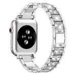 xDfind Diamantschmuck Edelstahl-Uhrenarmband, für Apple Watch 42 / 44 / 45 / 46 / 49 mm, für Apple Watch 38 / 40 / 41 / S10 42 mm
