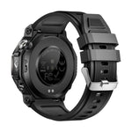 KT85 1,43-Zoll-Bildschirm 5 ATM Outdoor-Sport-Smartwatch mit starker Taschenlampe