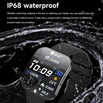 U17 1,85 Zoll ultradünnes Curved-Display IP68 Sport-Smartwatch