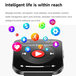 U17 1,85 Zoll ultradünnes Curved-Display IP68 Sport-Smartwatch