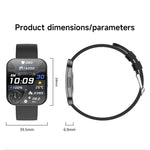 U17 1,85 Zoll ultradünnes Curved-Display IP68 Sport-Smartwatch