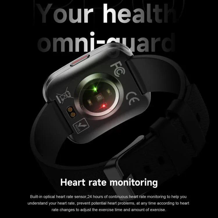 U17 1,85 Zoll ultradünnes Curved-Display IP68 Sport-Smartwatch
