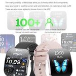 U17 1,85 Zoll ultradünnes Curved-Display IP68 Sport-Smartwatch