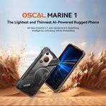 Blackview Oscal Marine 1, 6,56 Zoll, Android 15, Unisoc UMS9230E T615 Octa-Core-Prozessor, Netzwerk: 4G, OTG, NFC, 4 GB + 128 GB