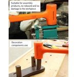 Multifunctional Non-elastic Rubber Installation Hammer, 0.5LB, 1.5LB, 1LB, 2.5LB, 2LB, 3LB, 4LB