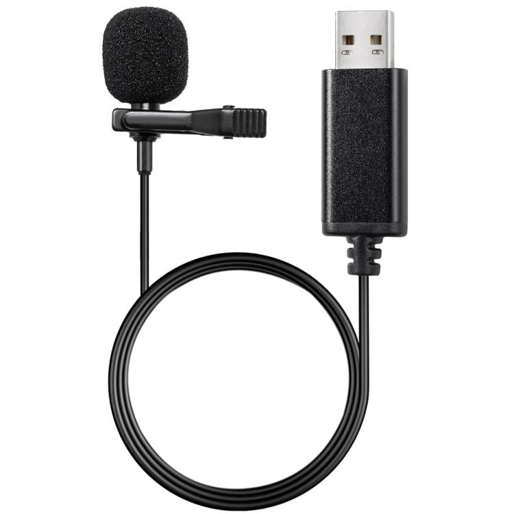 USB-Schnittstelle Ansteckmikrofon für Laptop Live-Konferenzaufnahme, USB-Schnittstelle
