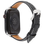Uhrenarmband aus Seidenmikrofaserleder, für Apple Watch 46 mm / 49 mm / 45 mm / 44 mm, für Apple Watch 42 mm / 41 mm / 40 mm / 38 mm