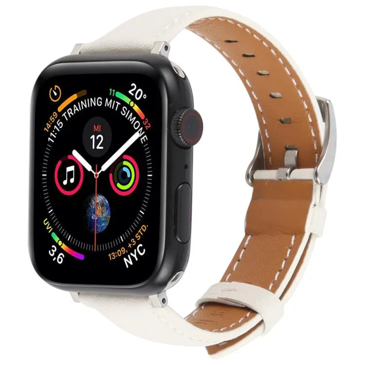 Uhrenarmband aus Seidenmikrofaserleder, für Apple Watch 46 mm / 49 mm / 45 mm / 44 mm, für Apple Watch 42 mm / 41 mm / 40 mm / 38 mm