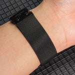 Milanaise-Armband aus Titanstahl mit Regenschirm-Schließe, passend für Samsung Galaxy Watch Ultra / Ultra 2025 und Samsung Galaxy Watch8 / Watch8 Classic