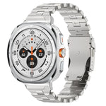 Schmetterlingssicherheitsschnalle Titanlegierung Uhrenarmband, Für Samsung Galaxy Watch Ultra 47mm / Ultra 2025