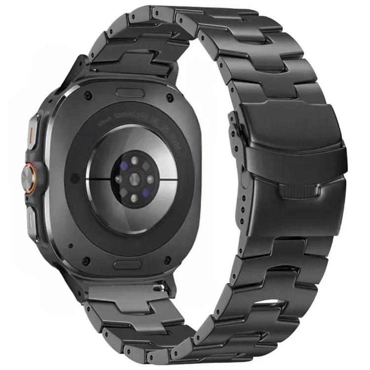 Sicherheitsverschluss Titanlegierung Uhrenarmband, Für Samsung Galaxy Watch Ultra 47mm / Ultra 2025