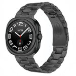 Five Beads Stainless Steel Metal Watch Band, For Samsung Galaxy Watch Ultra / Ultra 2025, For Samsung Galaxy Watch8 / Watch8 Classic