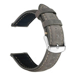 xDfind Retro Crazy Horse Texture Leather Watch Band, 24mm for Suunto 9 / 9 Baro / D5 / Core / 7, 14mm, 18mm, 20mm, 22mm