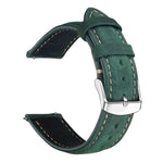 xDfind Retro Crazy Horse Texture Leather Watch Band, 24mm for Suunto 9 / 9 Baro / D5 / Core / 7, 14mm, 18mm, 20mm, 22mm