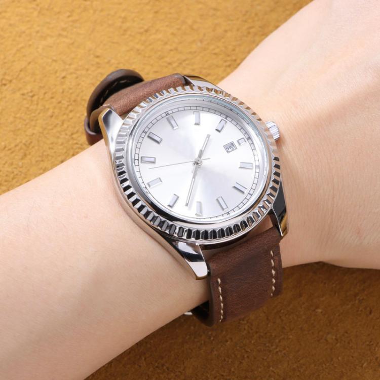 xDfind Retro Crazy Horse Texture Leather Watch Band, 24mm for Suunto 9 / 9 Baro / D5 / Core / 7, 14mm, 18mm, 20mm, 22mm