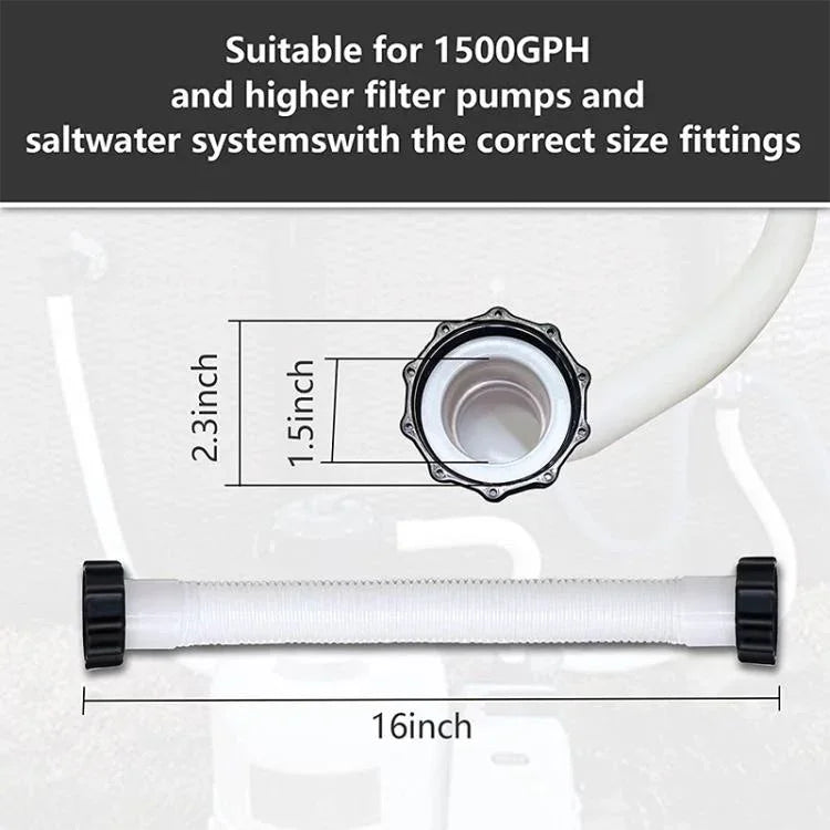 Poolschlauch für Intex Filterpumpe, 16 Zoll