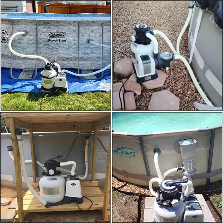 Poolschlauch für Intex Filterpumpe, 16 Zoll
