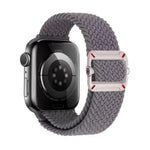 Double Loop Mechanical Buckle Nylon Braid Watch Band, For Apple Watch 42mm / 41mm / 40mm / 38mm