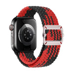 Double Loop Mechanical Buckle Nylon Braid Watch Band, For Apple Watch 42mm / 41mm / 40mm / 38mm