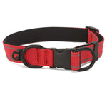 Reflektierendes Haustierhalsband, wasserdicht, Stoff, schwarz, Schnalle, wasserdichtes Halsband, S, wasserdichtes Halsband, M, wasserdichtes Halsband L