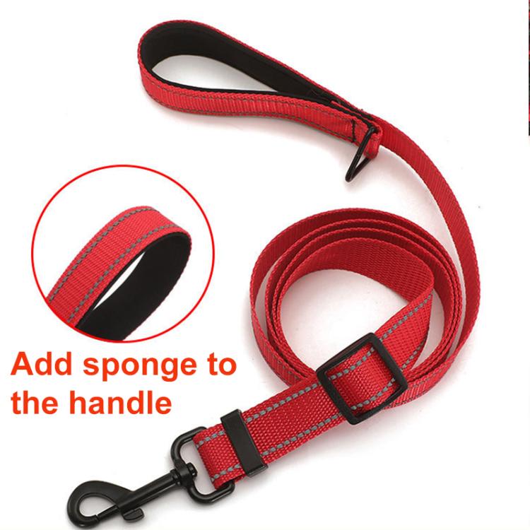1,8 m lange, reflektierende Nylon-Hundeleine, Leine, S, Leine, M, Leine, L