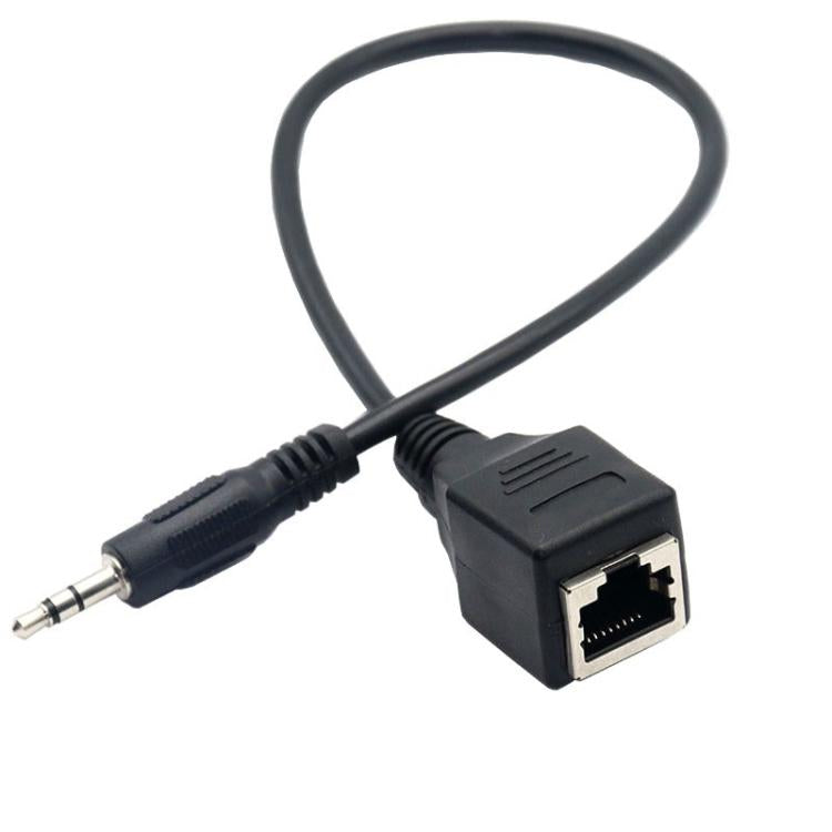 3,5mm Stecker zu RJ45 Buchse Netzwerkanschluss Touchscreen Adapterkabel für Thunderstone